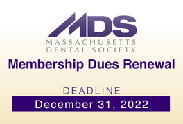 MDS Dues Renewal